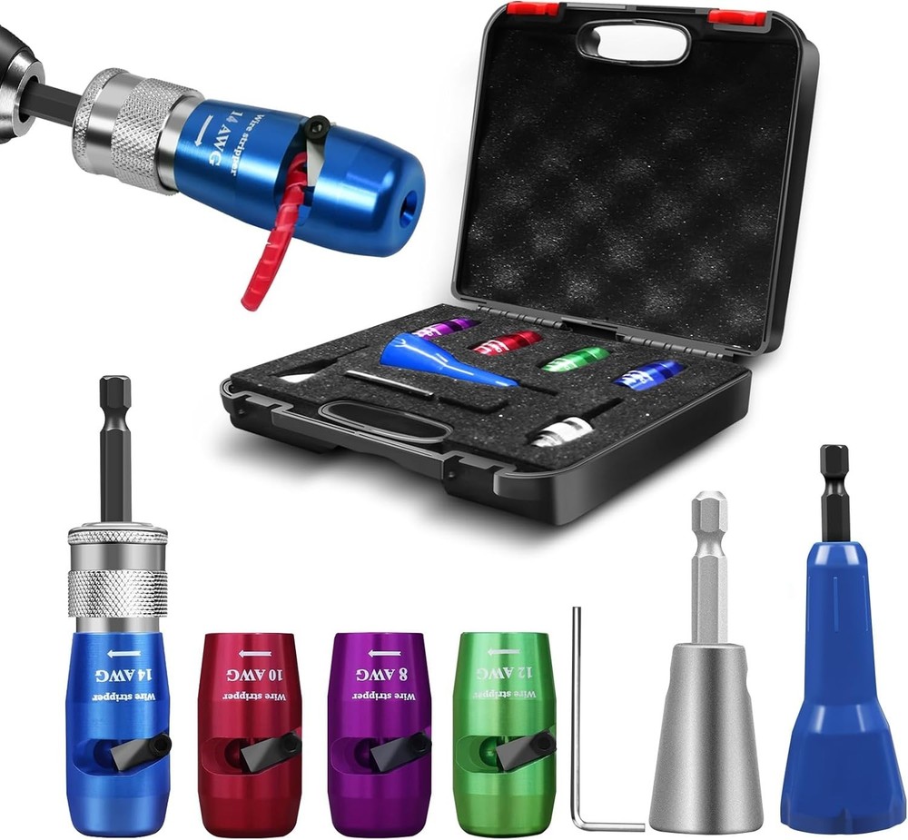 Professional Electrician Wire Stripping Tool for Drill – Boost Efficiency 30X
