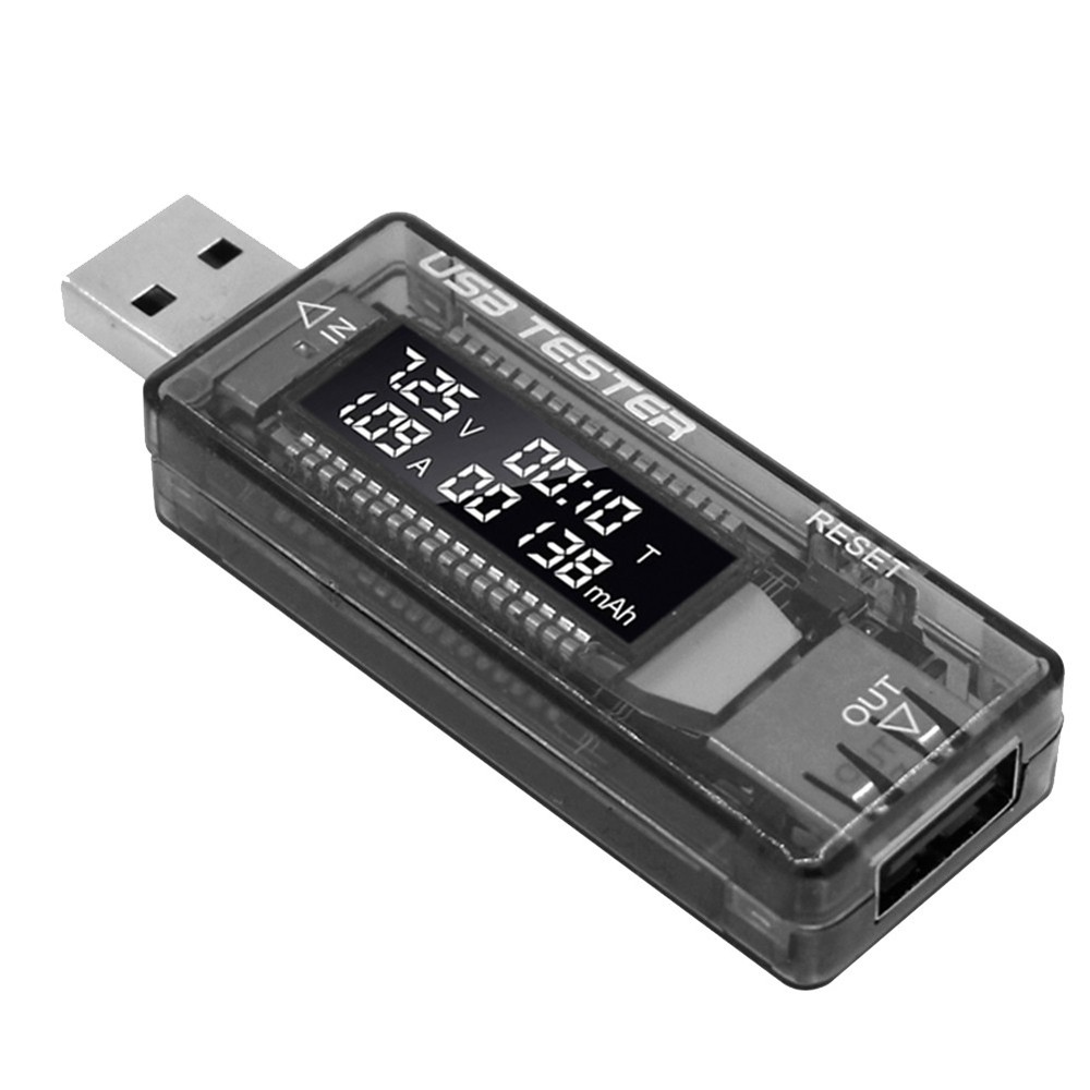 USB Tester, Current, Voltage, Charger, Capacitance, Tester, Voltmeter, Display9159
