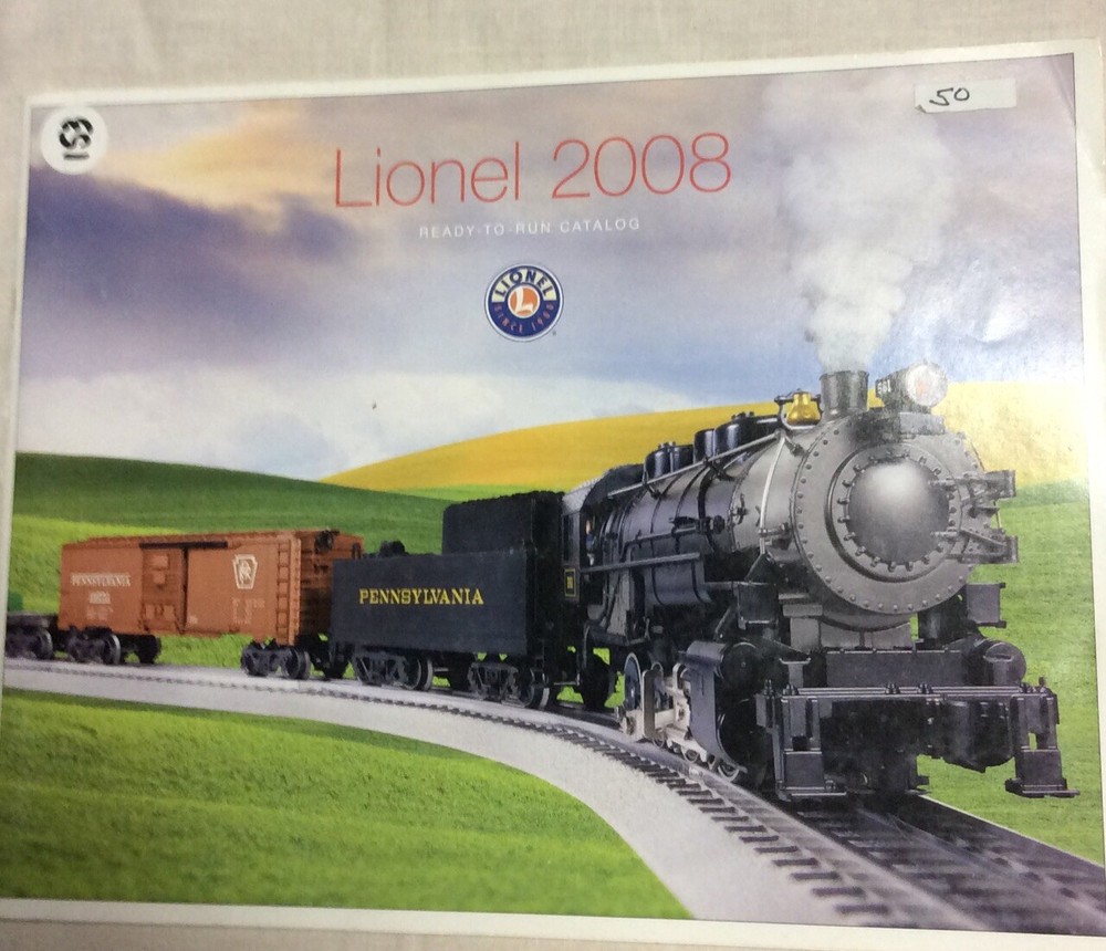 Lionel Toy Train 2008 Ready-To-Run Catalog.