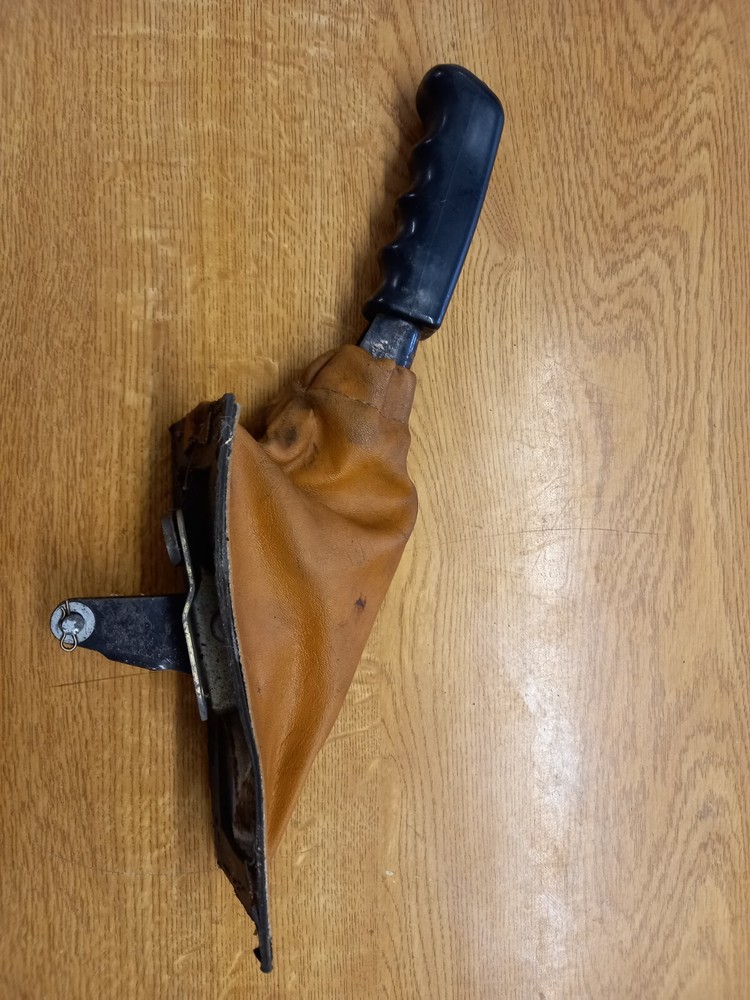 Triumph TR7 Handbrake with tan gaiter