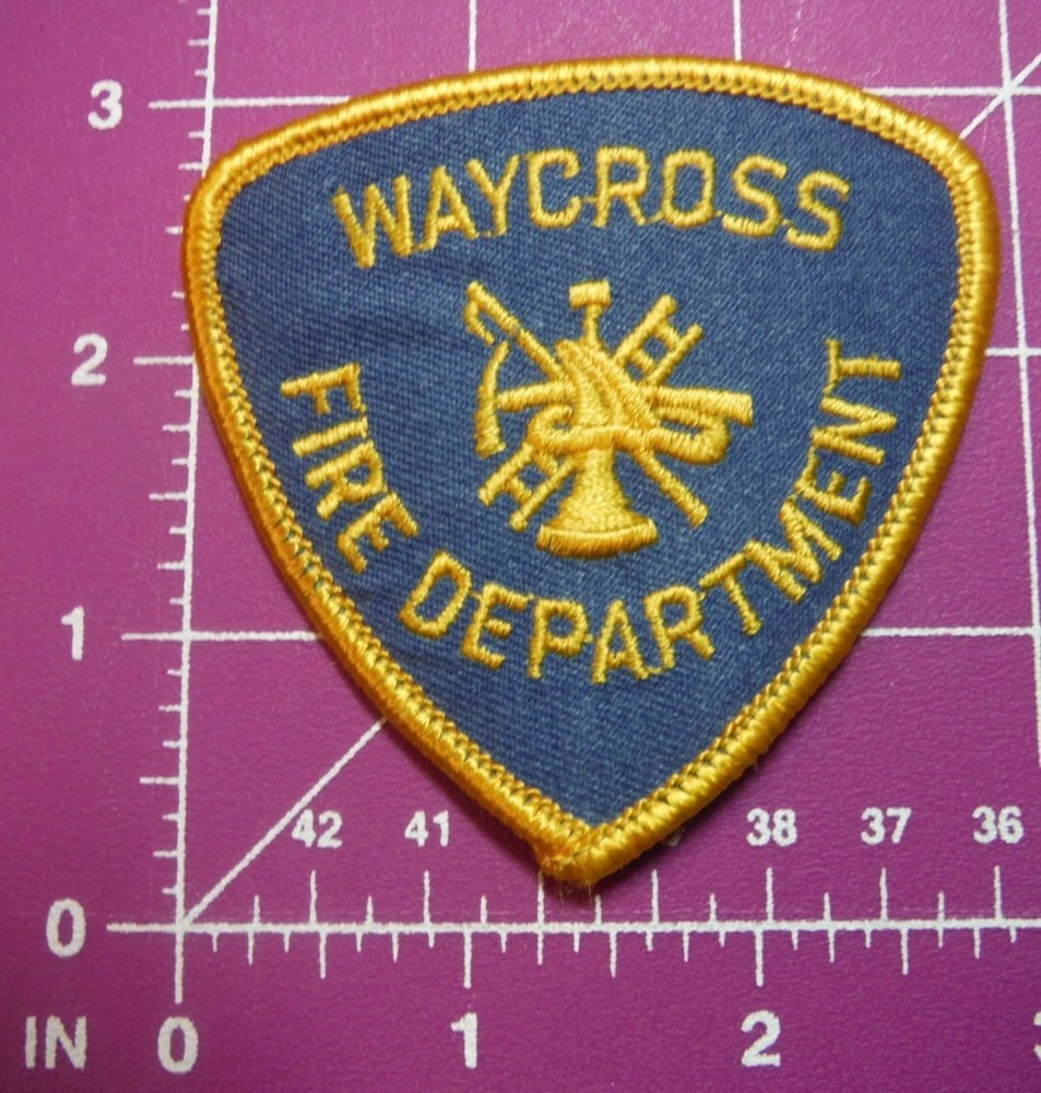 Vintage Waycross Georgia Fire dept. patch