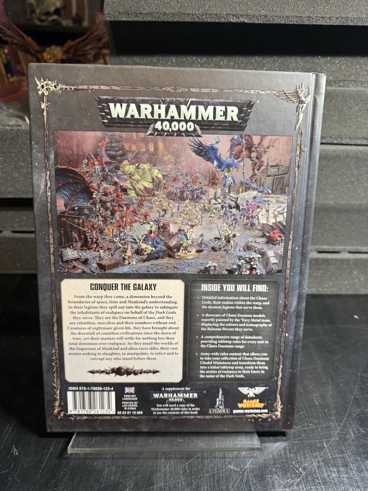GW Army Book Codex Chaos Daemons (8th Ed) VG+/NM