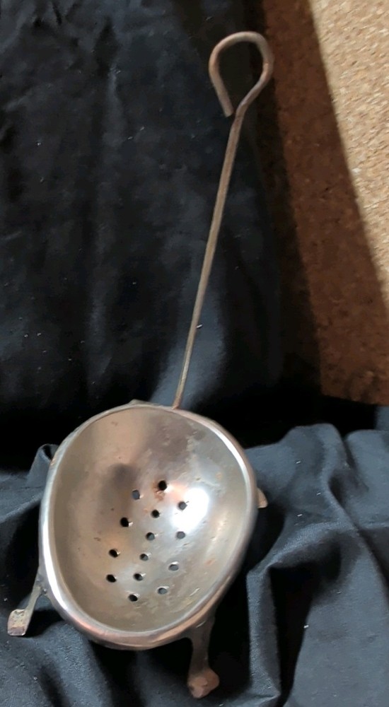 Vintage Metal Egg Poacher, Egg Dipper