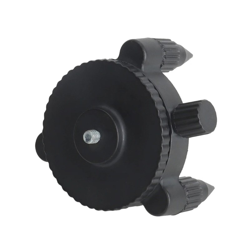 360 Degree Rotation Base Tripod Bracket Replacement Level Meter Base Enduring