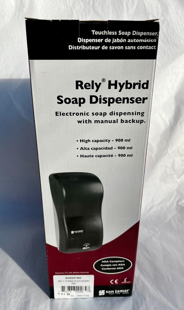 Rely Hybrid Touchless Soap & Sanitizer Dispenser