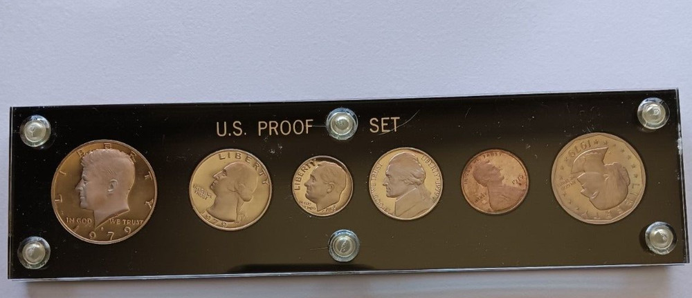 1979-S TYPE 2 PROOF SET CLEAR "S" MINTMARKS IN CUSTOM CAPITAL HOLDER