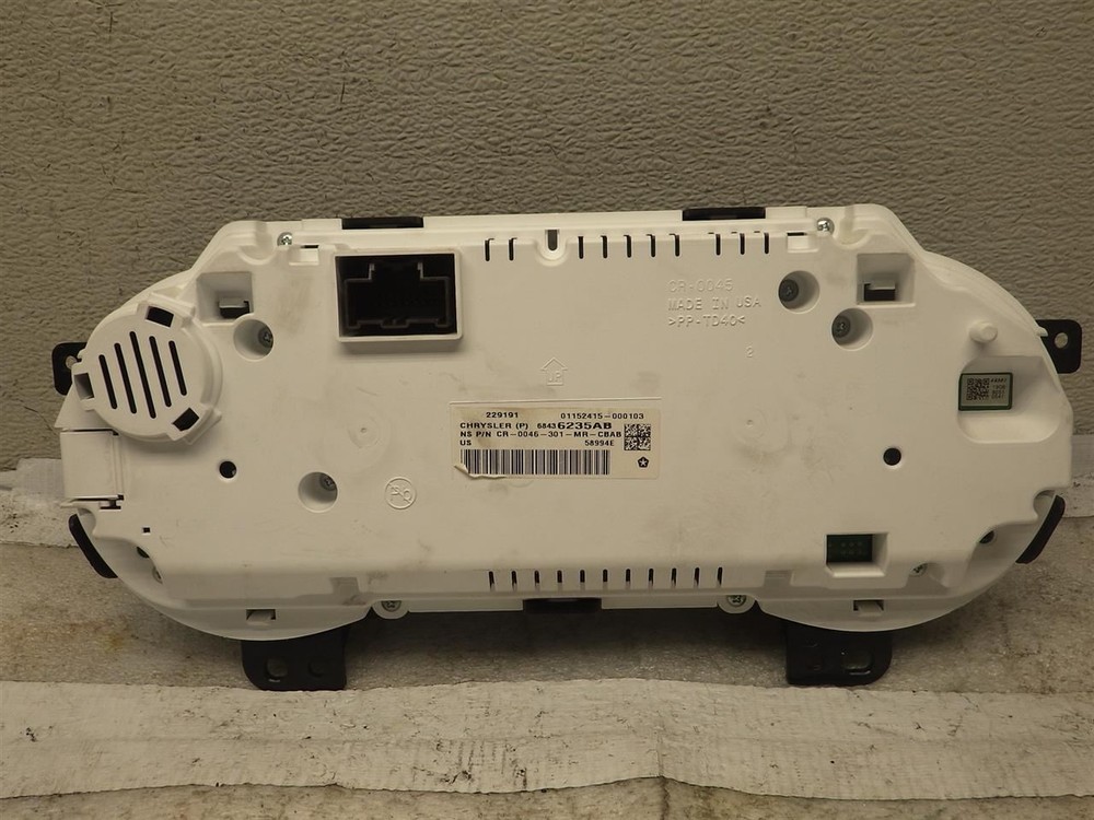 2020 Pacifica Speedometer 1623946