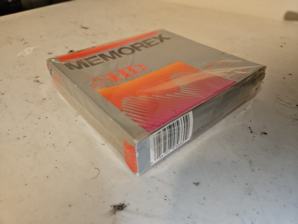 Memorex 2SHD High Density 5.25" Floppy Disk 10 Pack -Sealed & NEW!