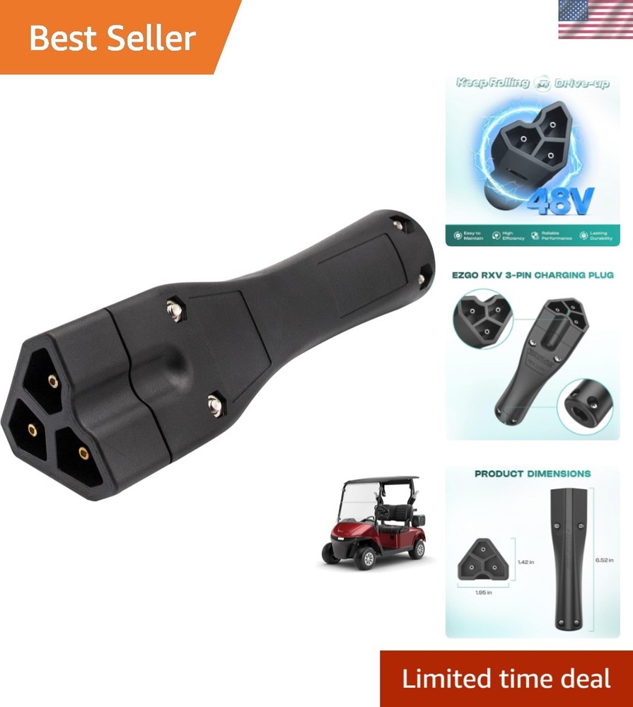 Durable EZGO RXV 48V Charger Plug Handle - High Efficiency & Lightweight