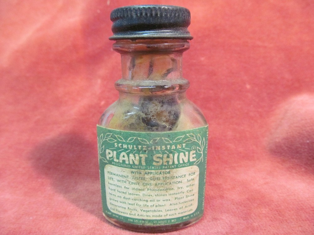 VINTAGE SCHULTZ INSTANT PLANT SHINE BOTTLE