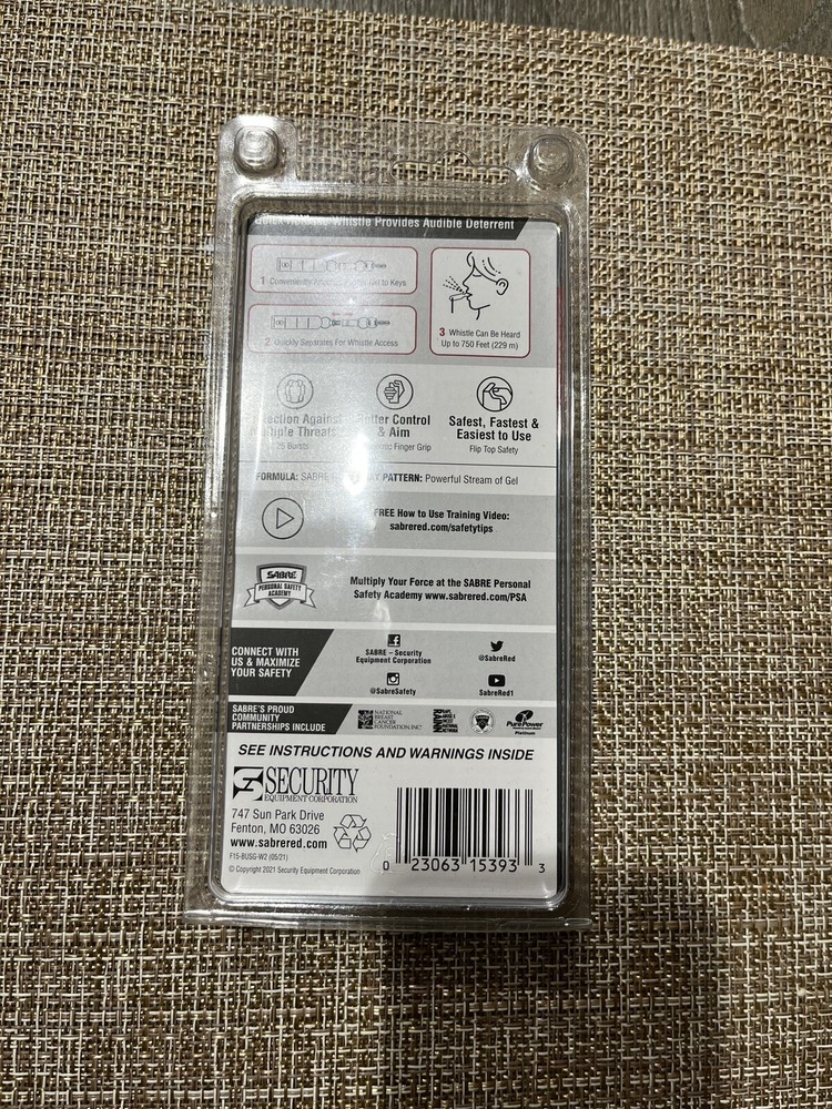 SABRE Aim and Fire Pepper Gel Refill Canister