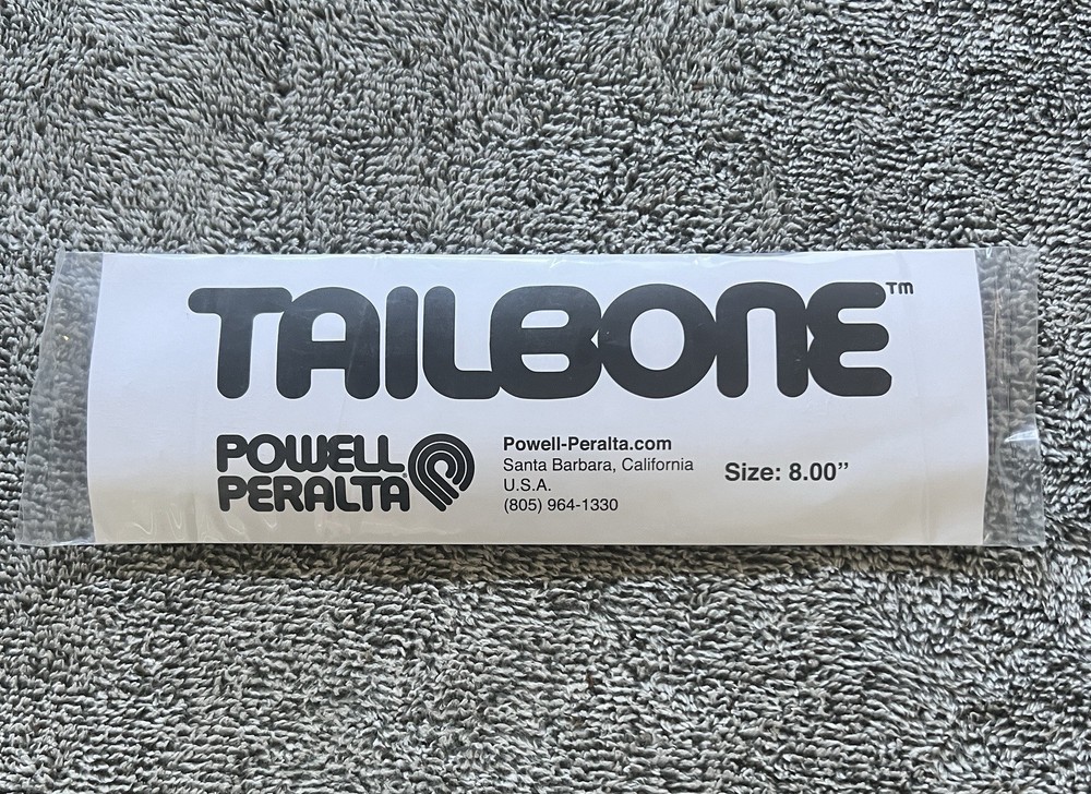 Powell Peralta TAIL BONE 8" Skateboard Guard BLACK