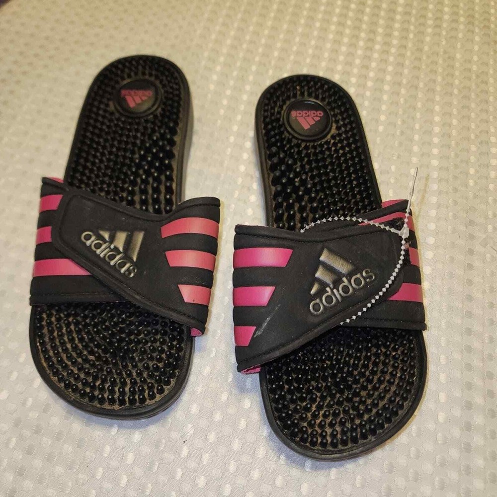 ADIDAS EUC MENS SIZE 6 SLIPON SANDALS