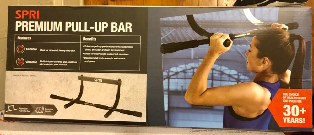 SPRI Premium Pull- Up Bar & Multi-Gym Equipment 