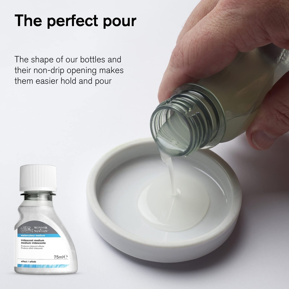 Watercolor Medium Ox Gall Liquid for Improving Paint Flow 75 ml Bottle