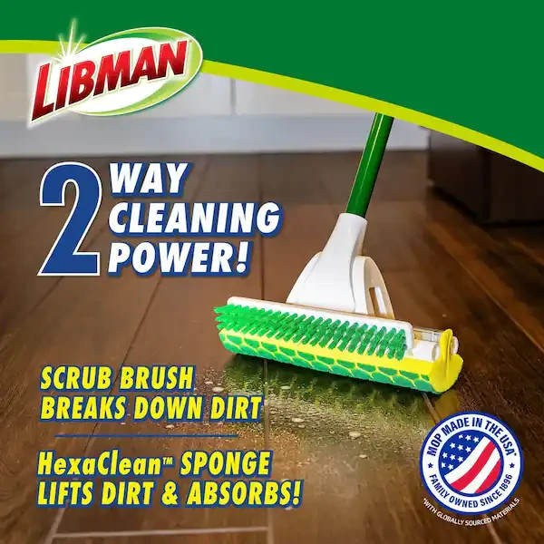 Libman Nitty Gritty Roller Sponge Mop Refill (3-Pack)