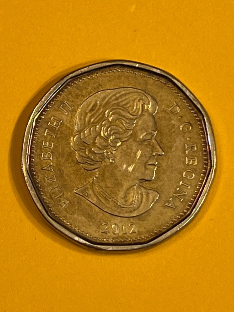 COIN CANADA 2012 DOLLAR FREE SHIPPING