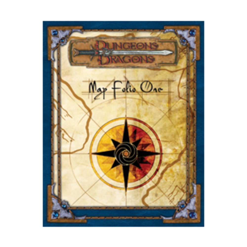 WotC D&D 3rd Ed Map Folio I VG+