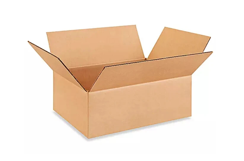 16" x 12" x 6" Cardboard Corrugated Box - SINGLE BOX