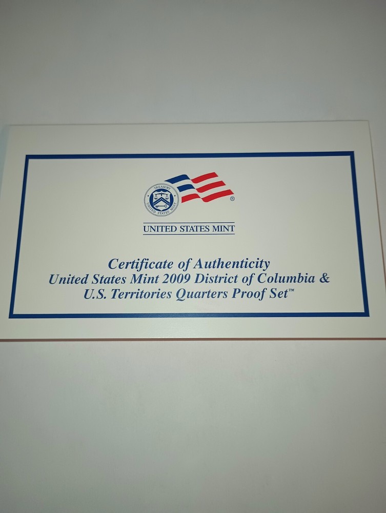 2009 QUARTER PROOF SET !