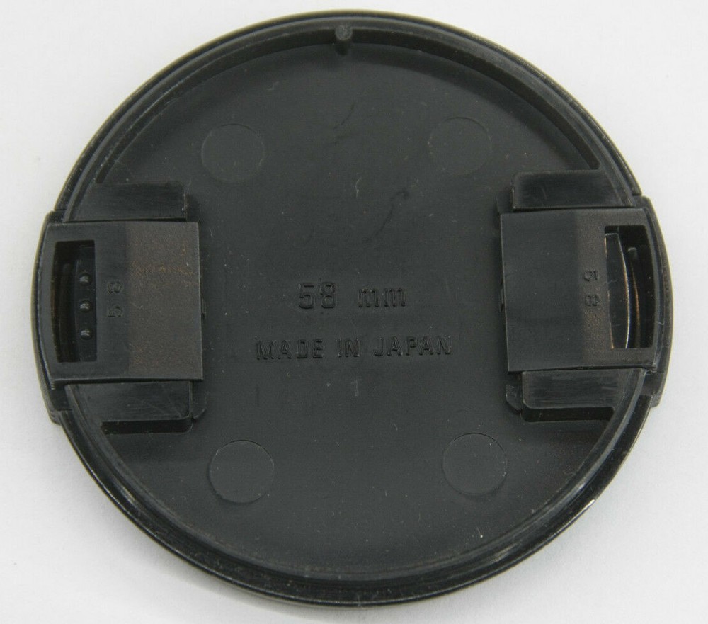 58mm - Front Snap On Lens Cap -Sigma- Plastic- USED E56V