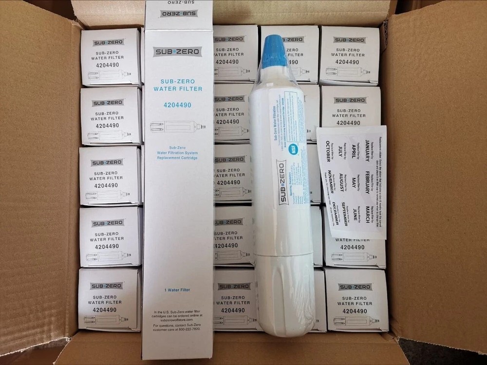 4 Packs SUB-ZERO 4204490 Refrigerator Water Filter