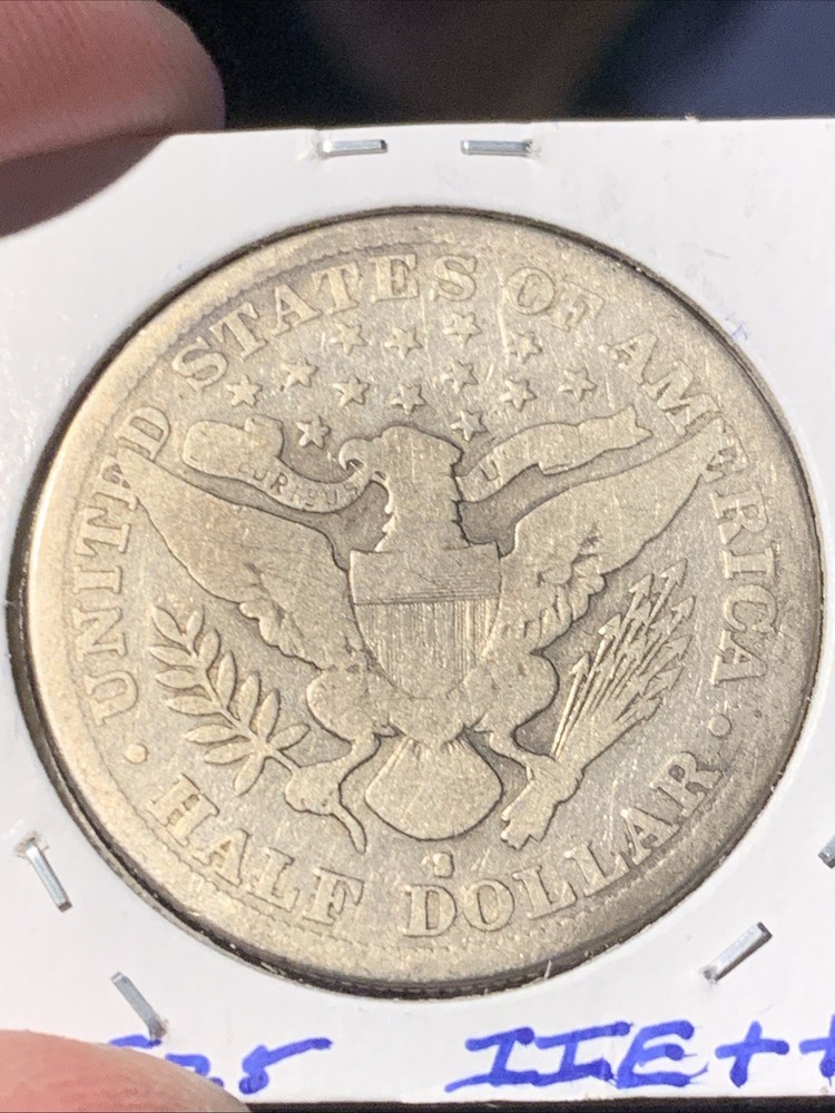 1893-s Barber Half. VG. 201692