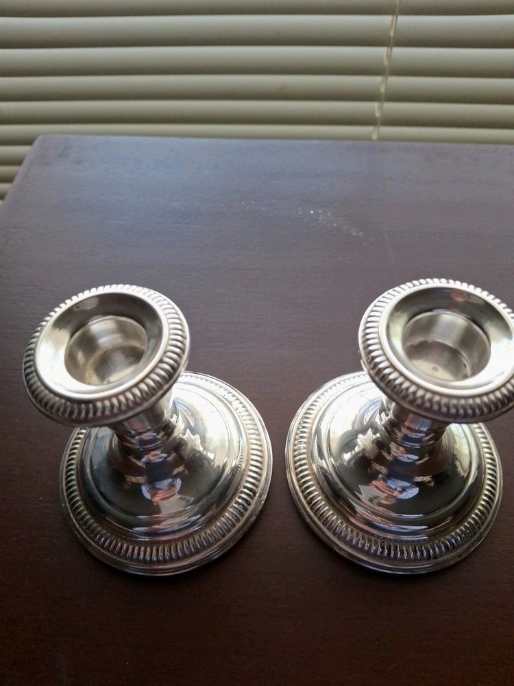 sterling silver candlesticks candelabra