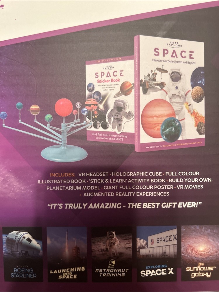 NEW VR LETS EXPLORE SPACE Education Box Set Virtual Reality
