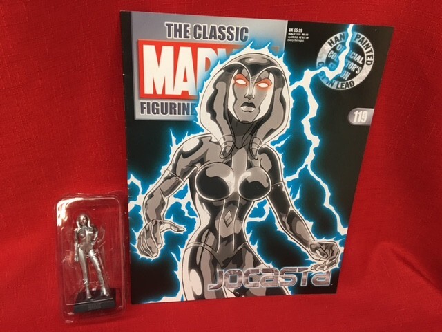 CLASSIC MARVEL FIG COLL MAG #119 JOCASTA EAGLEMOSS PUBLICATIONS LTD