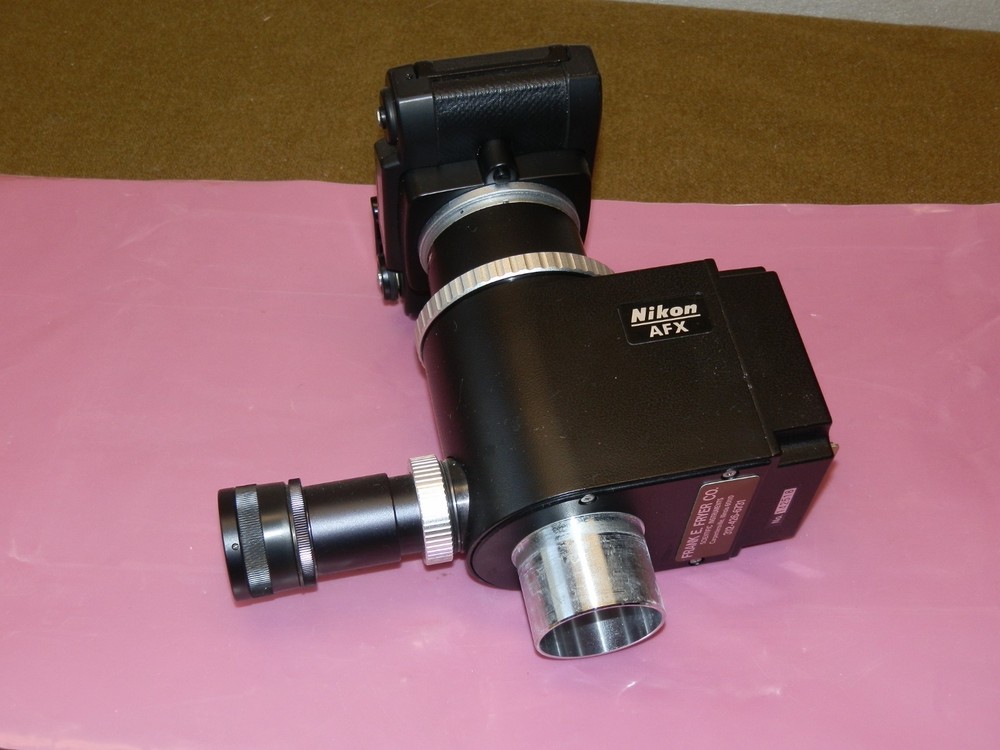Nikon AFX Microscope Shutter Control Apparatus AFX With FX-35 Camera