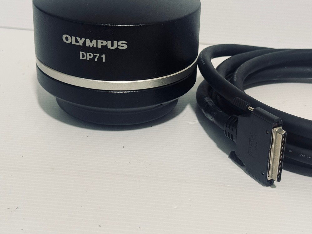 DP71 OLYMPUS MICROSCOPE DIGITAL CAMERA WITH CONNECTING CABLE