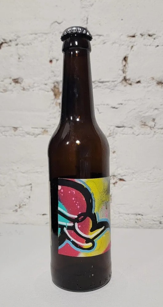 Martin Whatson -2 hand Paint Label Empty Beer Bootles Limited Edition