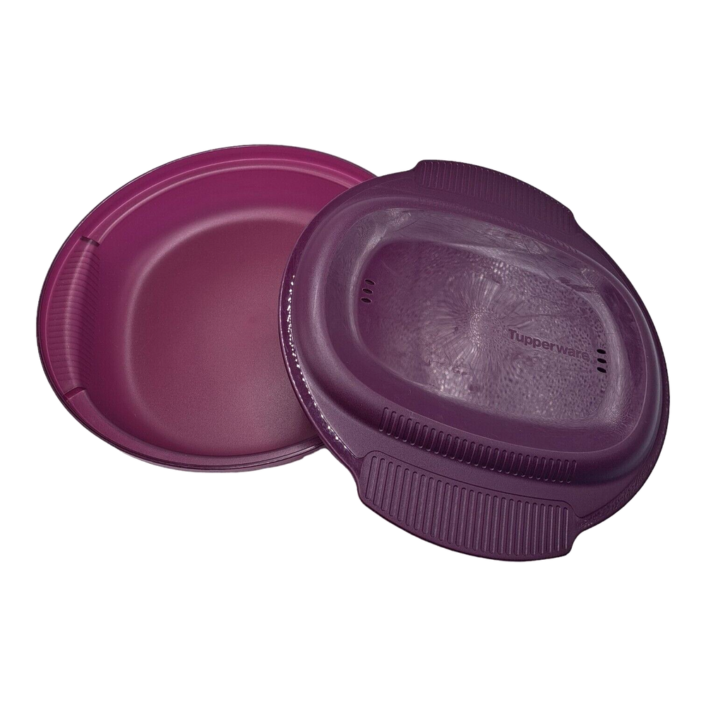 Tupperware Large Microwave Breakfast Maker Egg Cooker Omelet Frittata 8230
