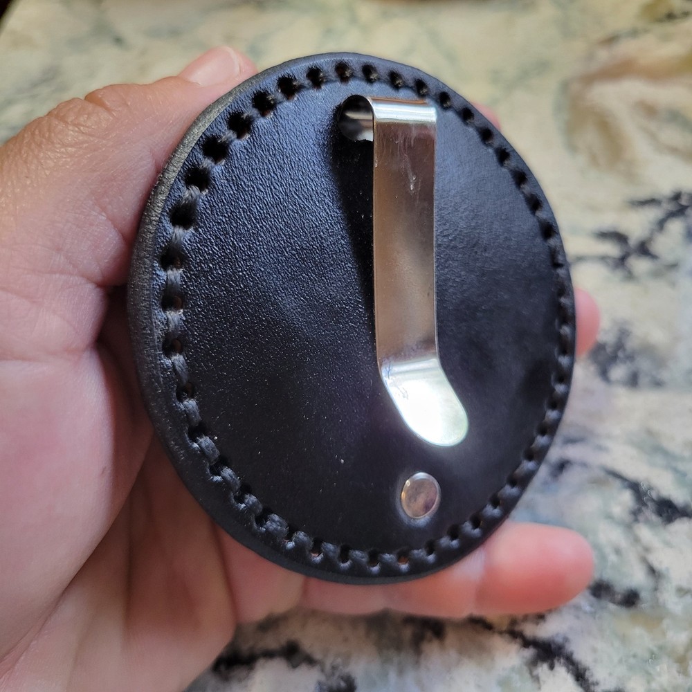 Handcrafted Leather Pitch Pipe Holder / Case NEW - Standard Pipe