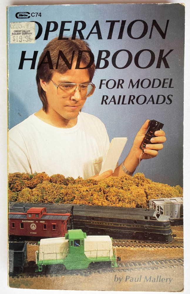 OPERATION HANDBOOK FOR MODEL RAILROADS By Paul Mallery (Detailed Reference)