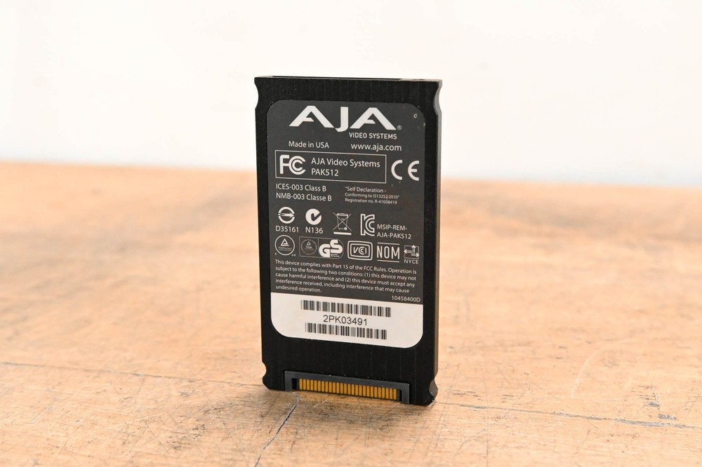 AJA PAK512 SSD Module for Ki Pro Systems CG01WEK