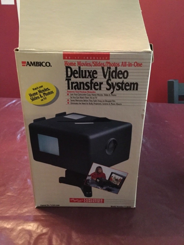 EUC Ambico Deluxe Video Transfer System. See description for items included