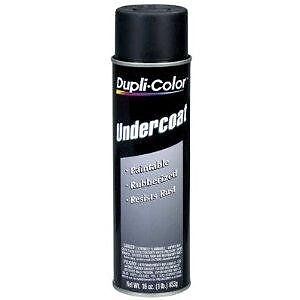 Duplicolor UC101(6Pack) Undercoating Paintable Rubberized Undercoat 16oz Aerosol