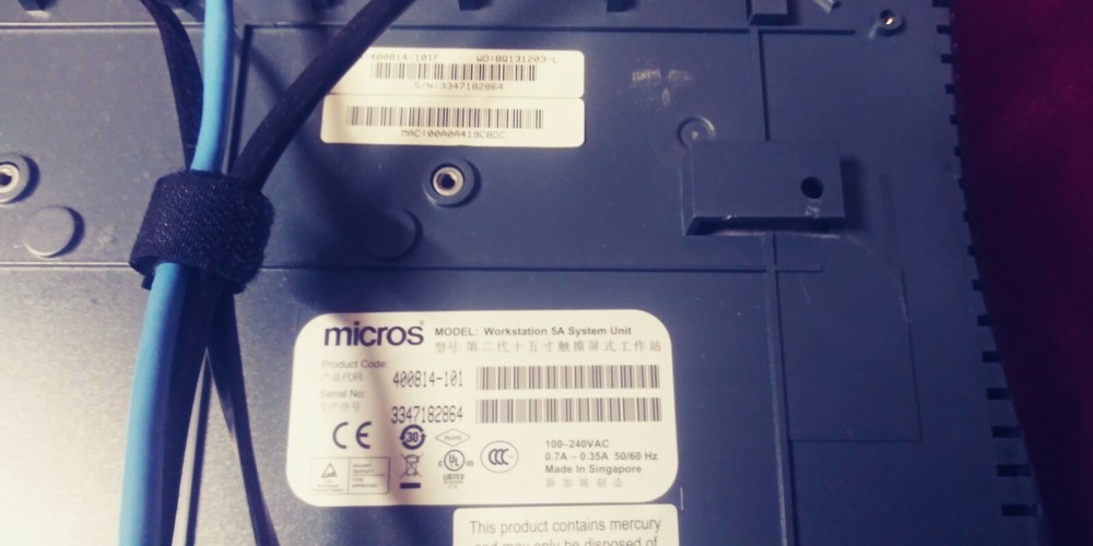 Micros Workstation 5A System Units