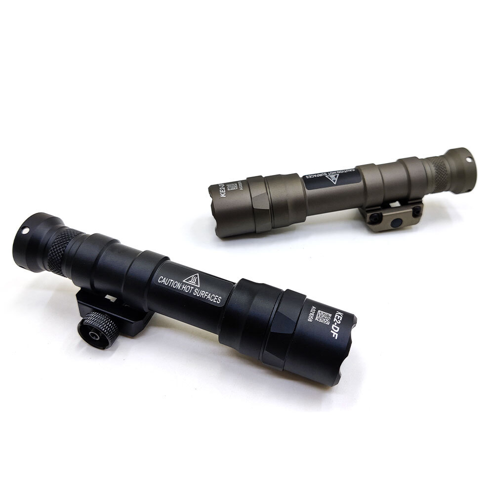 For M600DF Tactical Flashlight White LED Pressure Switch Mount Fit 20mm Rail
