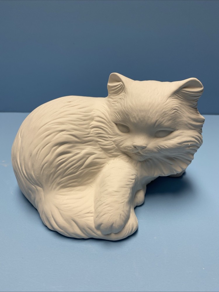 Ceramic Bisque Kitty Cat Ready For Your Painting Ideas