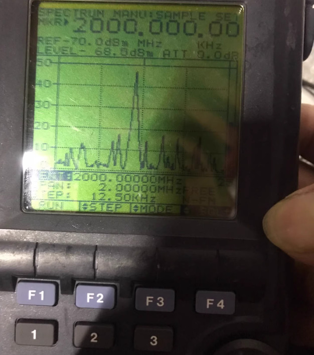 1pcs Protek3200 Handheld Spectrum Analyzer