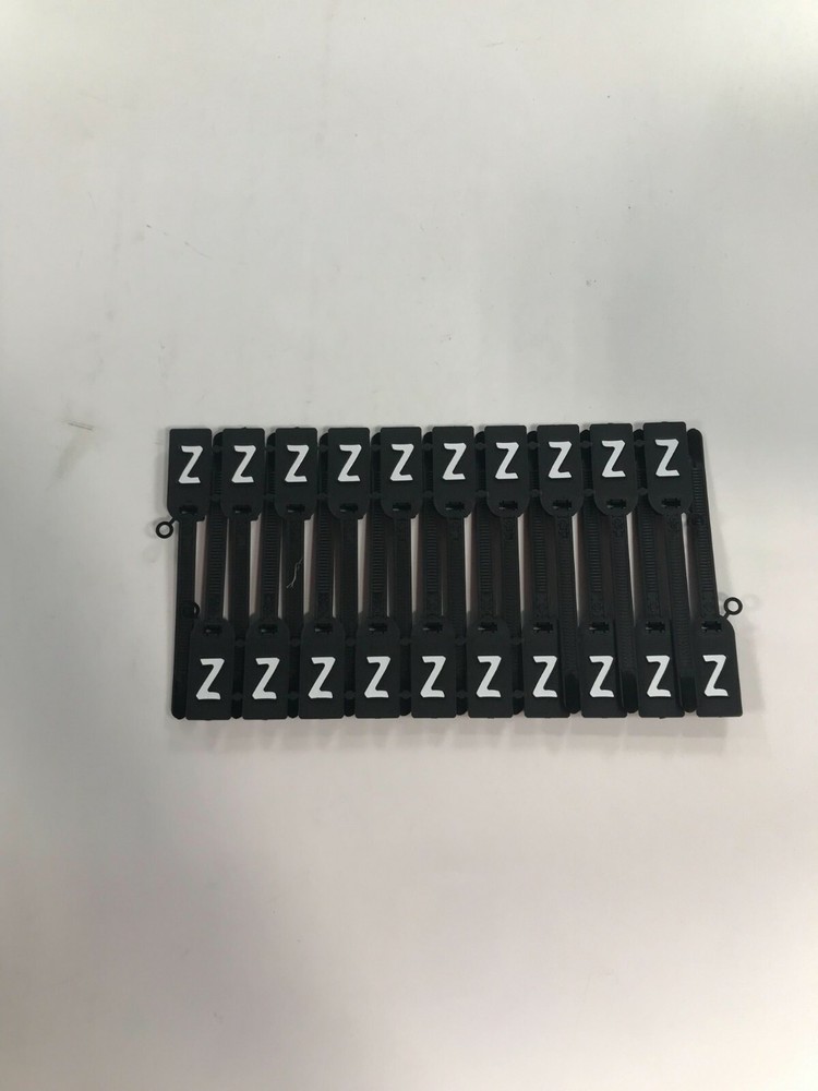 980N-Z, Black Security Tags, (Pack of 20)