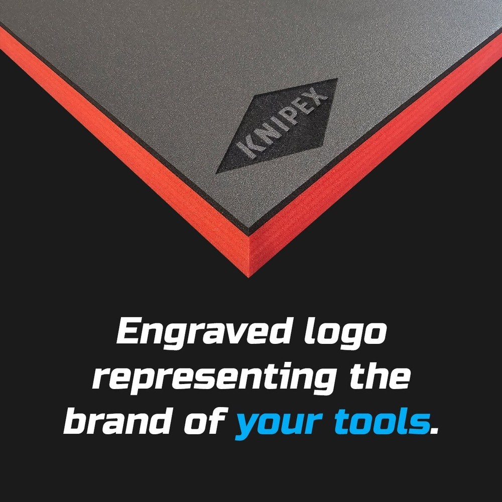 KNIPEX shadow foam tool tray insert storage organizer toolbox tool kit set