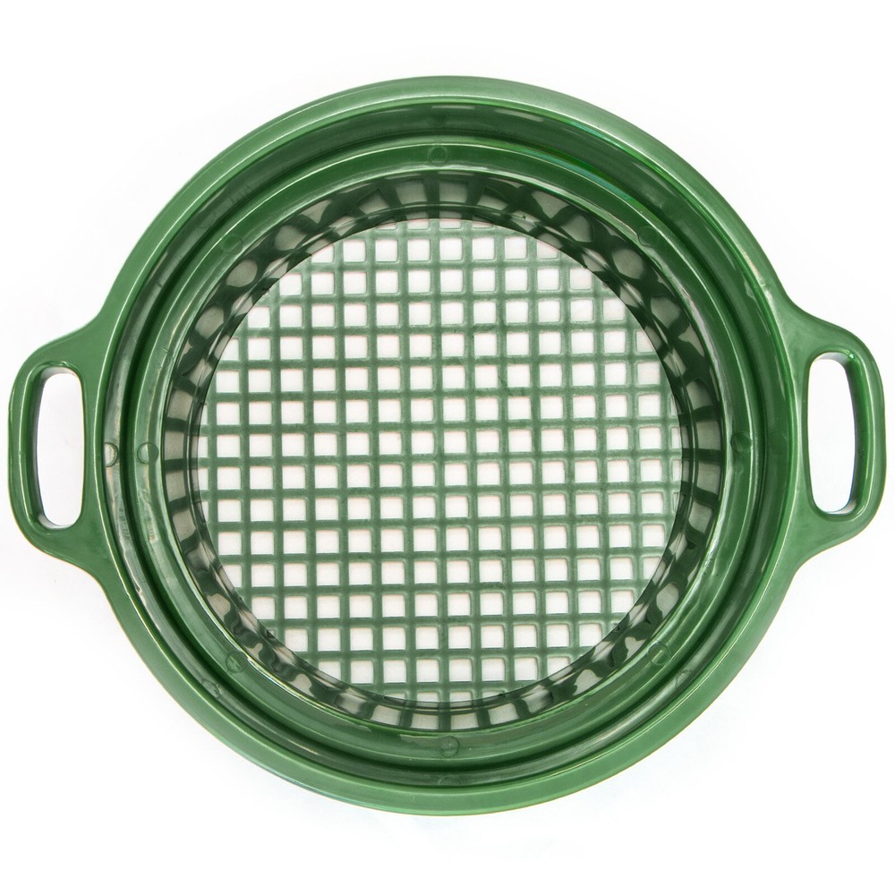 ASR Outdoor 1/2 Heavy Duty Gold Panning Stackable Plastic Sifting Screen