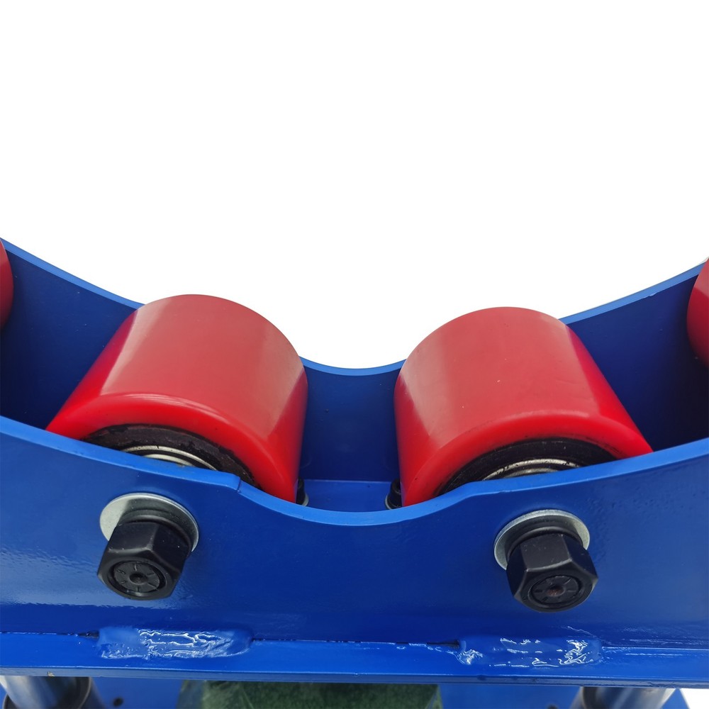 Manual Welding Roller Bracket Load 500KG Welding Turning Roller Support Frame