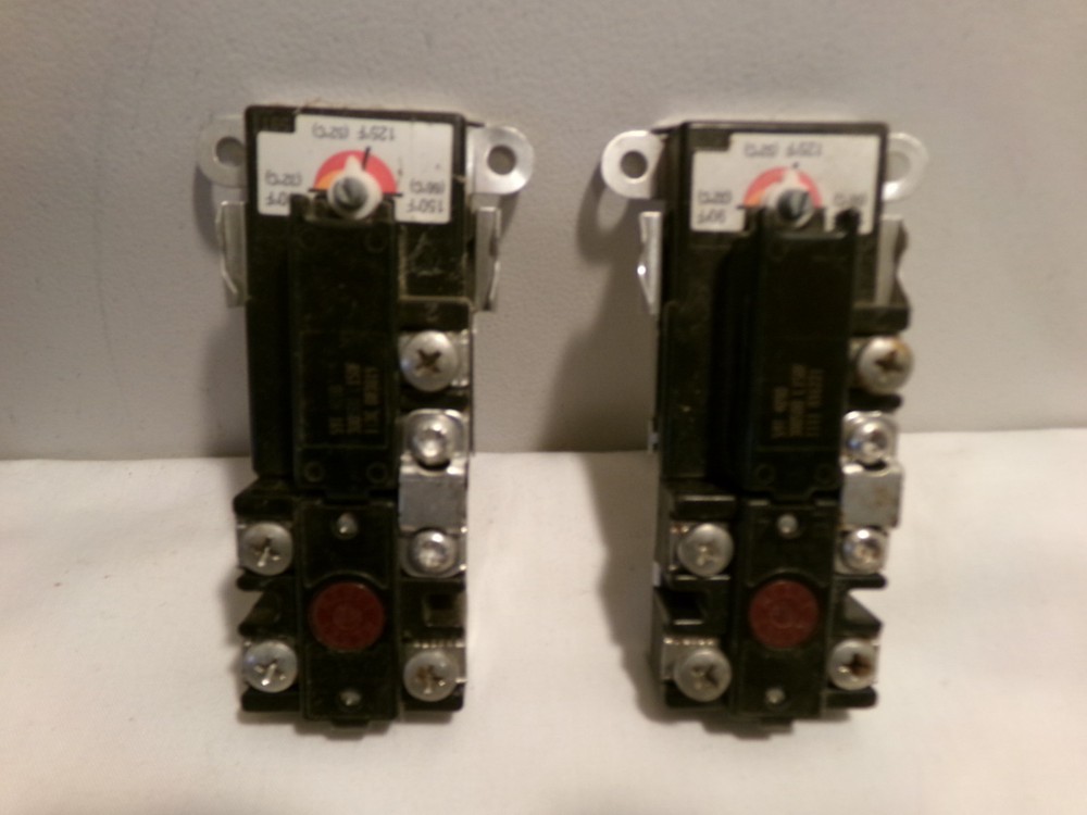 2 Hot Water Heater Thermostats New Old Stock
