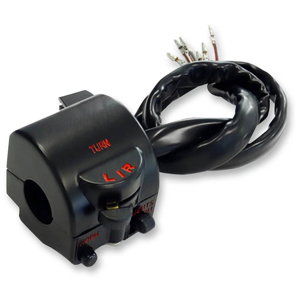 Emgo Handlebar Control Left-Side Handlebar Switch Assembly w/mount - 46-68844