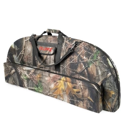 Lightweight Compound Bow Case - Soft Bow Bag with Arrow Pocket & Backpack Straps